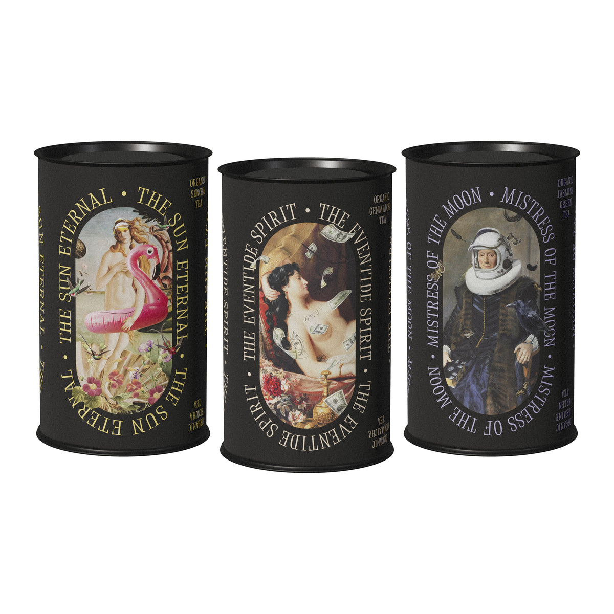 Zestawy prezentowy ALL GREEN GODDESSES zielone herbaty - LEAF LITURGY