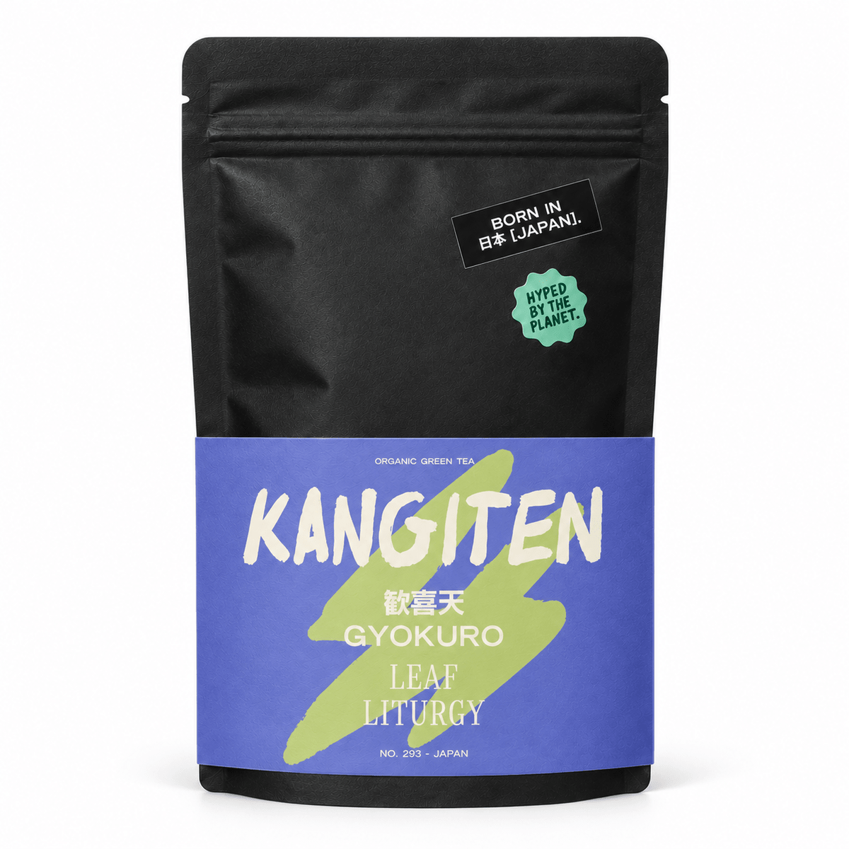 KANGITEN - zielona herbata bio - GYOKURO - LEAF LITURGY