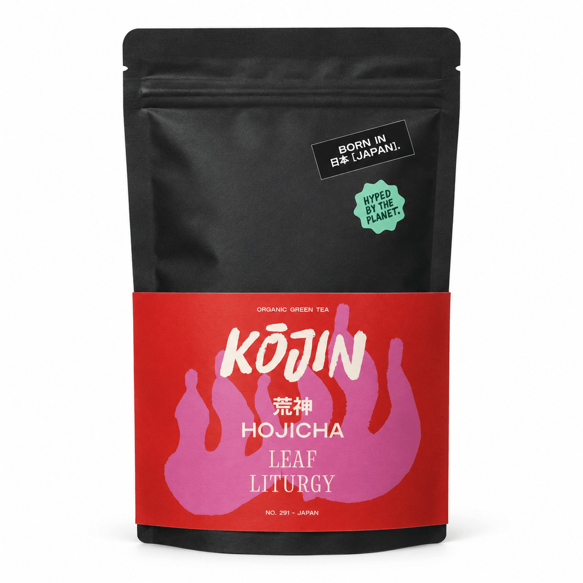 KŌJIN - zielona herbata bio - HOJICHA - LEAF LITURGY