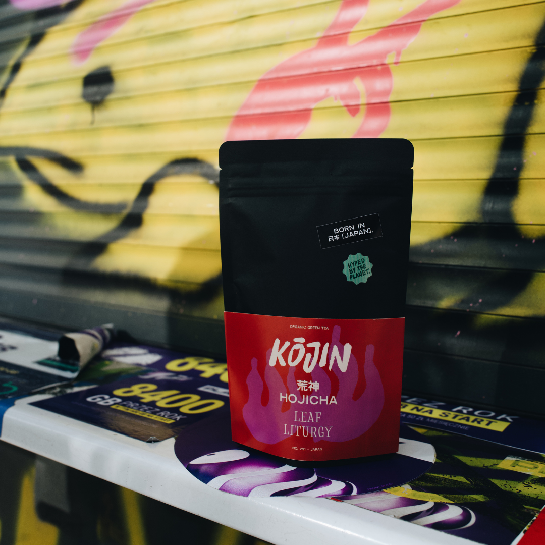 KŌJIN - zielona herbata bio - HOJICHA