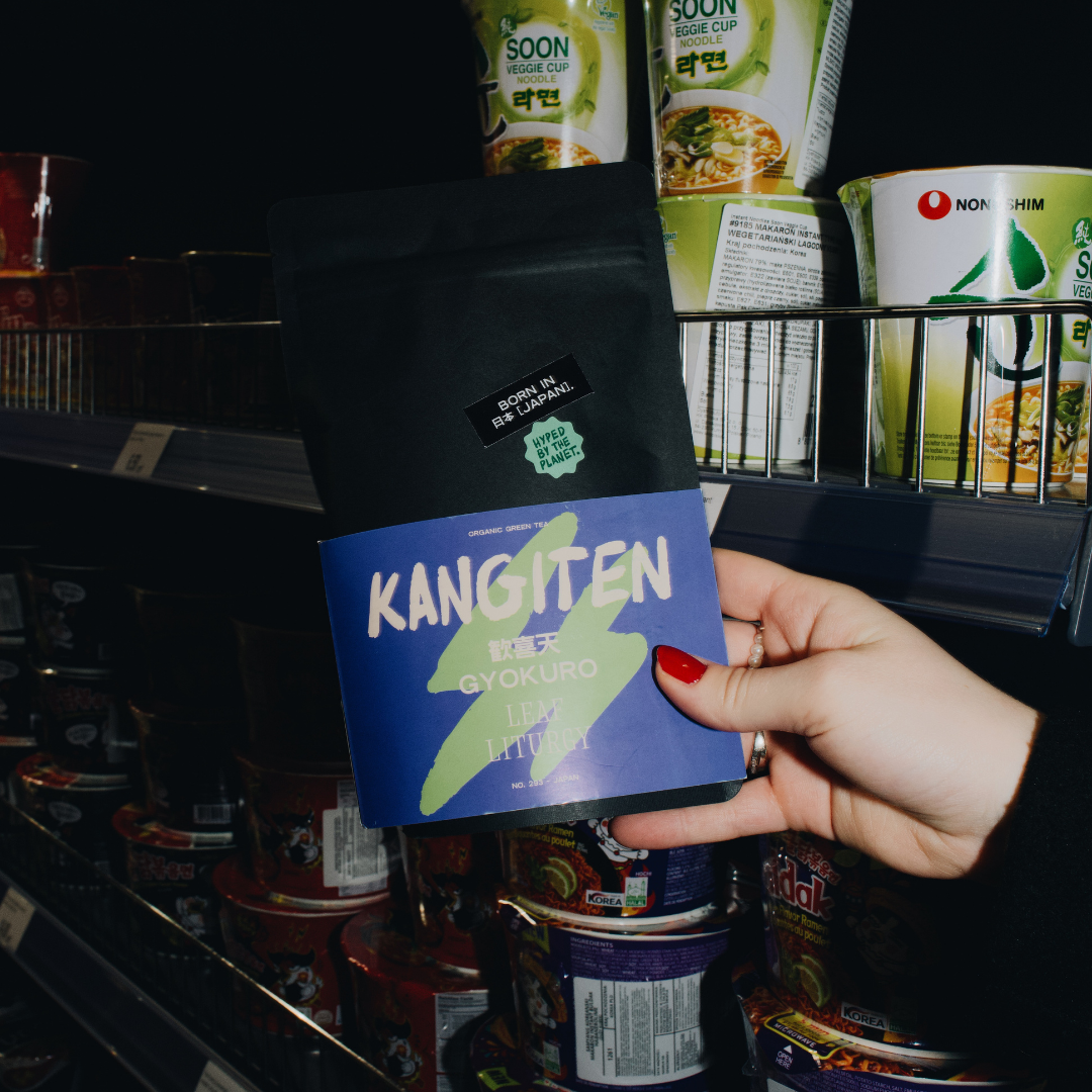 KANGITEN - zielona herbata bio - GYOKURO